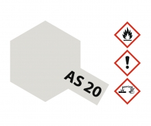 AS-20 Flat Insignia White (USN) 100ml tamiya AS-20 Flat Insignia White (USN) 100ml
