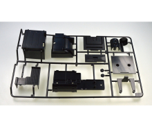 Tamiya 319225174 Q-Teile Kühlergrill chrom Grand Hauler