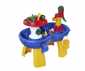 Aquaplay Wasserpumpe klein, Wasserspielzeug gelb/rot