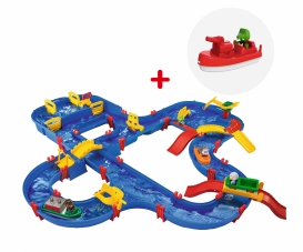 Smoby Ensemble de jouets AQUAPLAY Mountain Lake Aquatic Circuit Plastique TU pas cher Smoby Ensemble de jouets AQUAPLAY Mountain Lake Aquatic Circuit Plastique TU pas cher