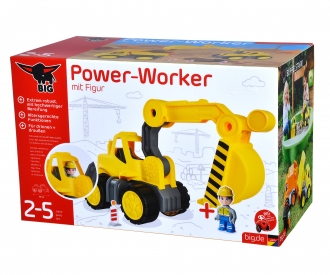 BIG-Power-Worker Digger + Figurine