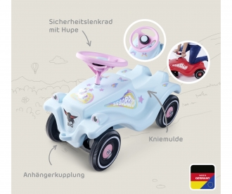 Big Auto Stoßstange BIG BOBBY CAR CLASSIC Einhorn - Karren und Türsteher