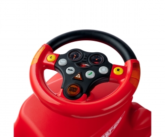BIG - Racing-Sound-Wheel - Lenkrad mit Racingsound, für Bobby Cars
