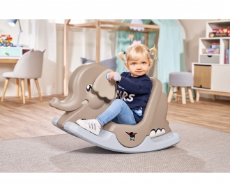Elephant top rocker baby