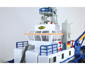 Remote control coast guard boat 2025