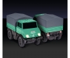 1:87 Mercedes-Benz Unimog Forst avec remorque 2.4G 100%RTR