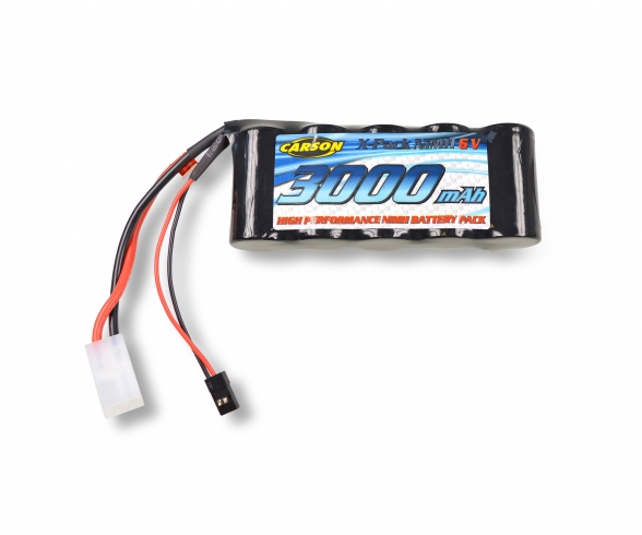 Buy 6V/3000mAh NiMH RX-Battery TAM/JR online