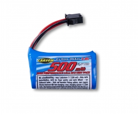 7,4V/500mAh Batterie LiIon Demolisher JST-4