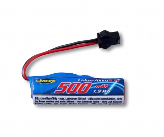 3,7V/500mAh LiIon Akku Devil Bike JST