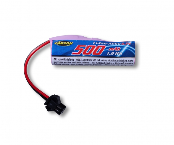 Batterie LiIon 3,7V/500mAh Atlantic JST