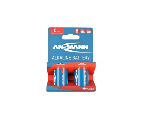 1,5V Baby/C/LR14 Alka. Set de piles (2)