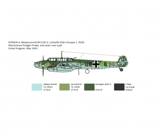 1:72 Dt. BF-110 C-3/C-4 Zerstörer