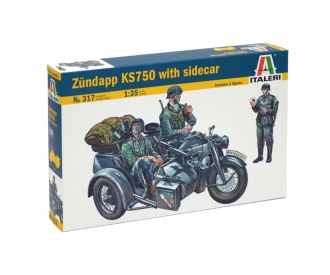 1:35 Motorrad-Gespann Zündapp KS750