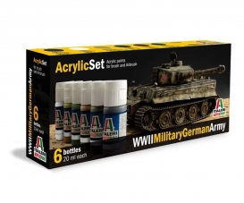 Acryl Set WWII Military German Army
