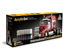 Acryl Set International Trucks &Trailers
