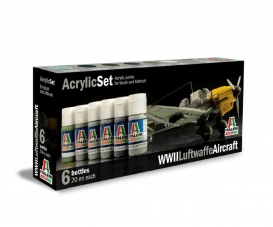 Acrylique Set WWII Air Force Aircraft