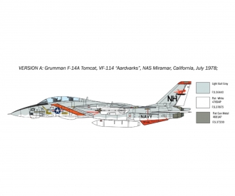 1:72 F-14A Tomcat Recessed Line Panels