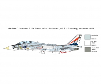 1:72 F-14A Tomcat Recessed Line Panels