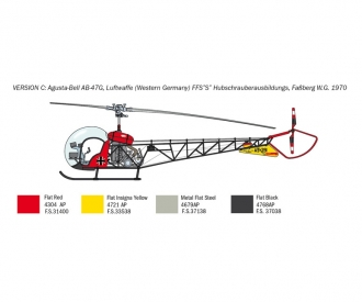 1:48 OH-13 Scout Helicopter Korea War