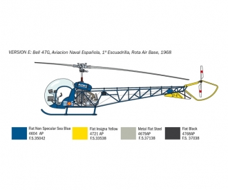 1:48 Hélicoptère OH-13 Scout Guerre de Corée