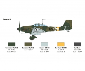 1:48 Junker Ju-87G-1 Stuka oiseau-canon