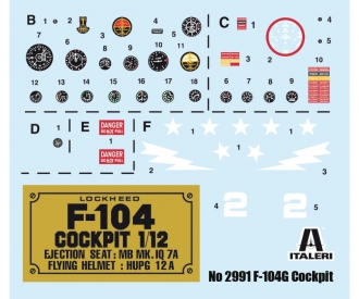 1:12 F-104G Cockpit