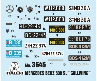 1:24 Mercedes Benz 300 SL Gull Wing