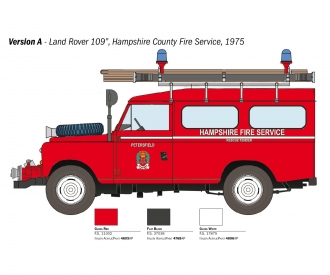 1:24 Camion de pompiers Land Rover