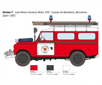 1:24 Camion de pompiers Land Rover