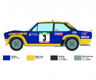 1:24 Fiat 131 Abarth Rally  OLIO FIAT