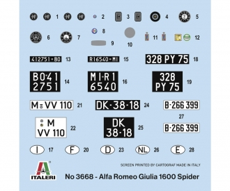 1:24 Alfa Romeo Guilia 1600 Spider