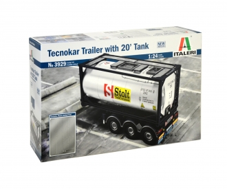 1:24 Tecnokar Trailer w/ 20ft Tank