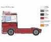 1:24 VOLVO FH Plat Dak