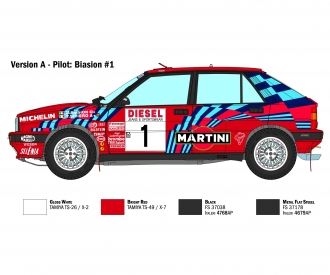 1:12 Lancia DELTA 16VHF integrée Sanremo'89