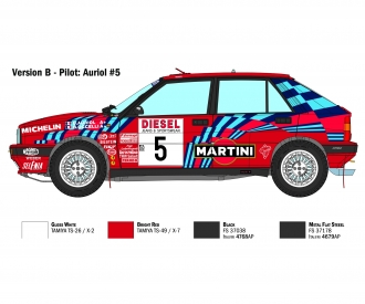 1:12 Lancia DELTA 16VHF integrée Sanremo'89