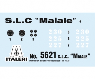 1:35 S.L.C. Maiale 200 with crew