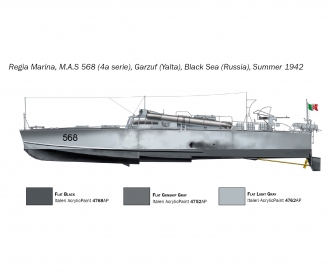 1:35 M.A.S. 568 4a Torpedoboat avec équipage