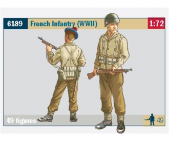 1:72 WWII French Infantry