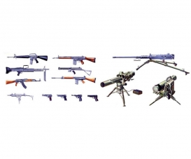 1:35 Militär-Set Moderne Waffen