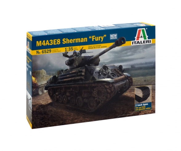 1:35 M4A3E8 Sherman "Fury"