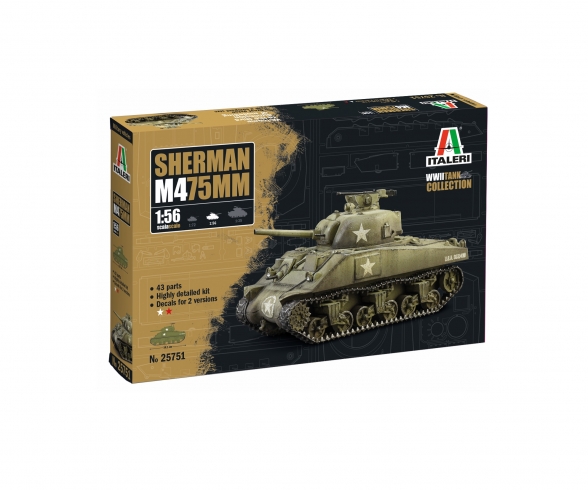 1:56 US M4 Sherman (75 mm)