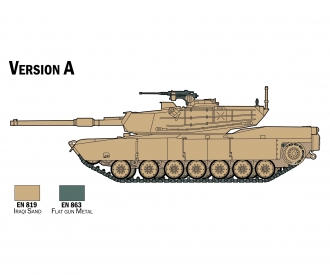 1/72e Ensemble de maquettes M-1 Abrams