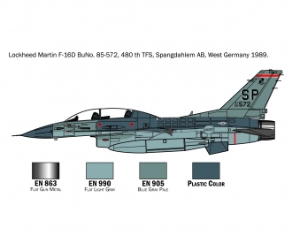 1:72 Model-Set F-16 C/D Night Falcon