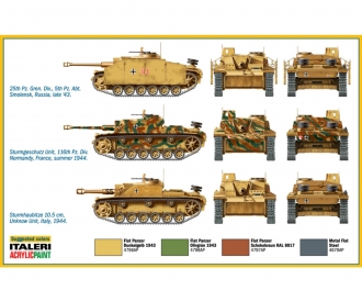 1:72 Sd.Kfz 142/1 Sturmgesch.III (véhicule d'assaut)