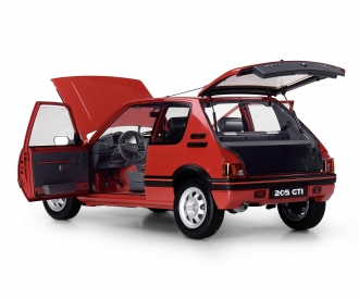 1:8 IXO Peugeot 205 GTI Weiß