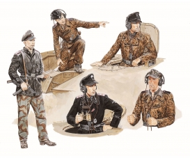 1:35 German Tank Crew 1944/45