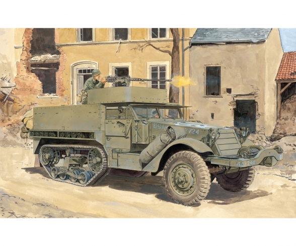 1:35 M3A1Half-Track (3 in 1) ass.M3/M3A1