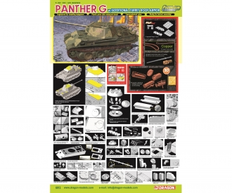 1:35 Panther G w/Additional Turret Roof