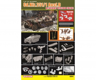 1/35 Sd.Kfz.251/1 Ausf.D w/Vision de nuit