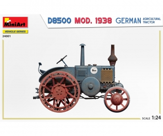 1:24 Ger. Agric. Tractor D8500 Mod. 1938